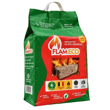 Sac de 6 briquettes Flameco